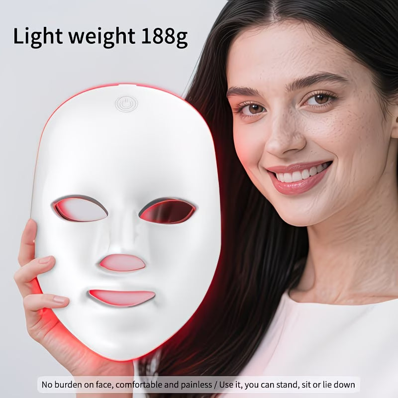 7-Color LED Facial Mask Beauty Device