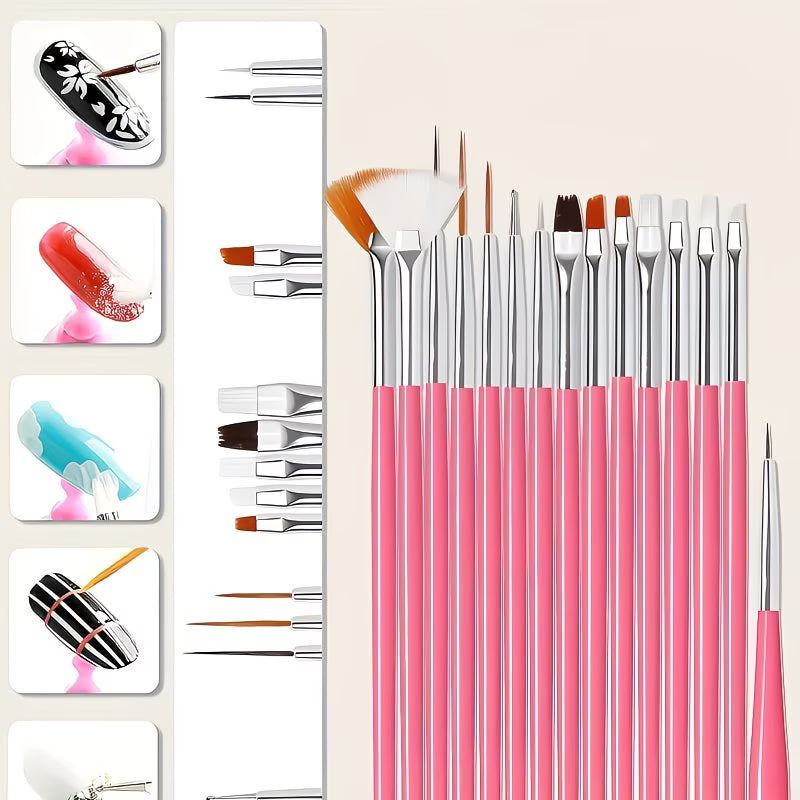 7-in-1 Nail Art Tool Set with UV Lamp & Nail Drill