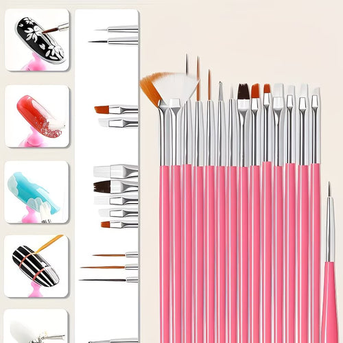 7-in-1 Nail Art Tool Set with UV Lamp & Nail Drill