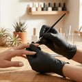 Black Disposable Nitrile Gloves – 100pc / 200pc / 1000pc