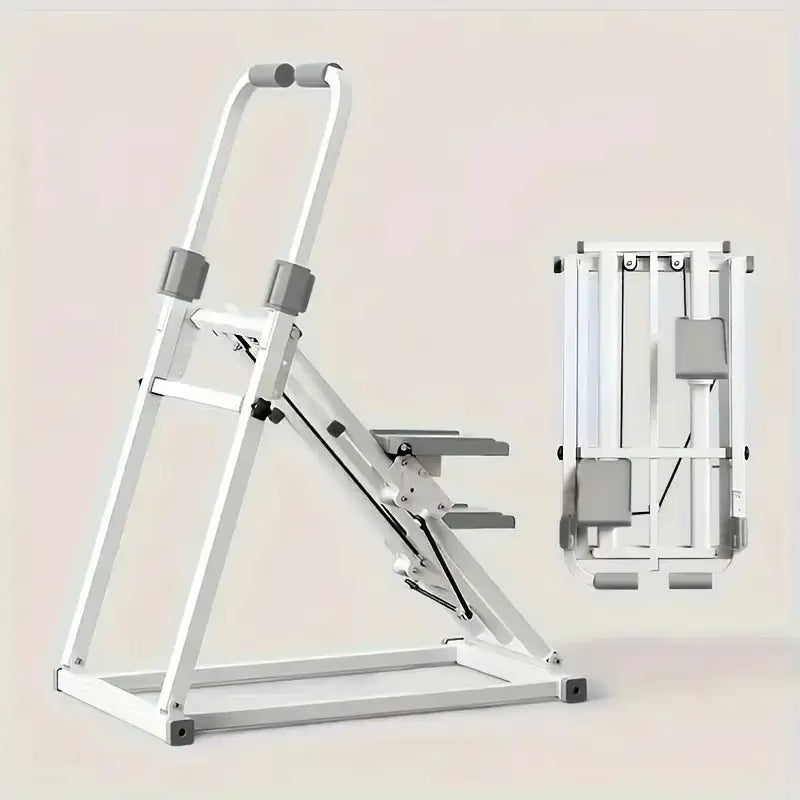 Foldable and Adjustable Climbing Stepper Machine