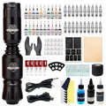 Wireless Tattoo Pen Kit with Accessories – Black / Grey / Red