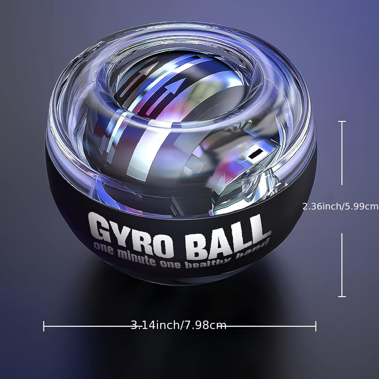 Gyro Ball Wrist & Grip Strength Trainer