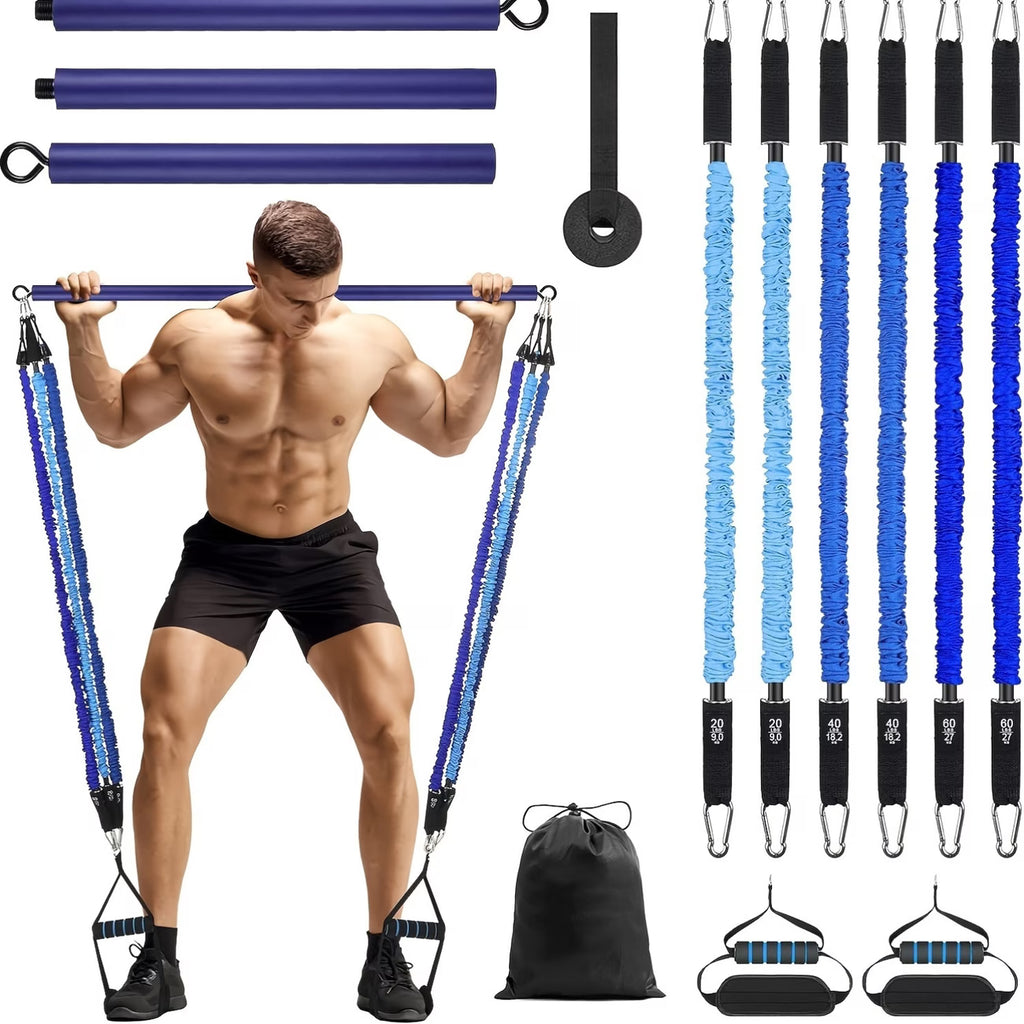 Heavy Tension Resistance Bands Set - 108.4KG
