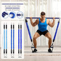 Heavy Tension Resistance Bands Set - 108.4KG