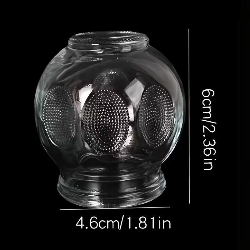 Glass Fire Cupping Therapy Set with Accessories