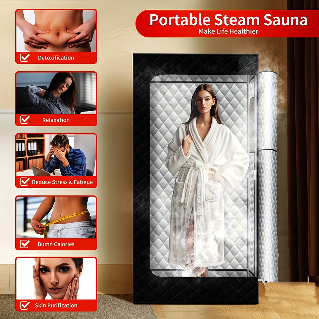 Single Sauna Tent with Steamer