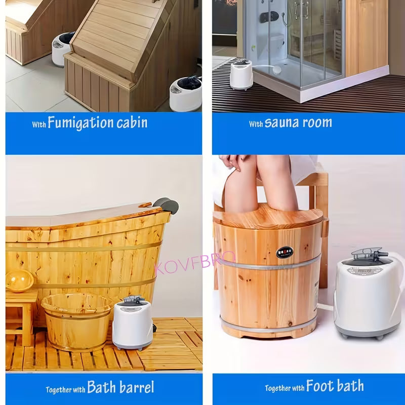 Single Sauna Tent with Steamer