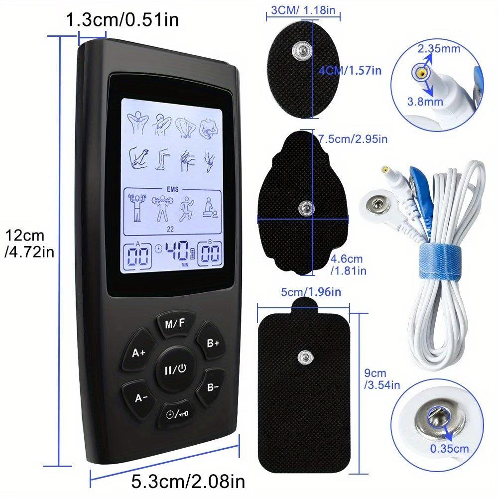 TENS / EMS Unit with Pads