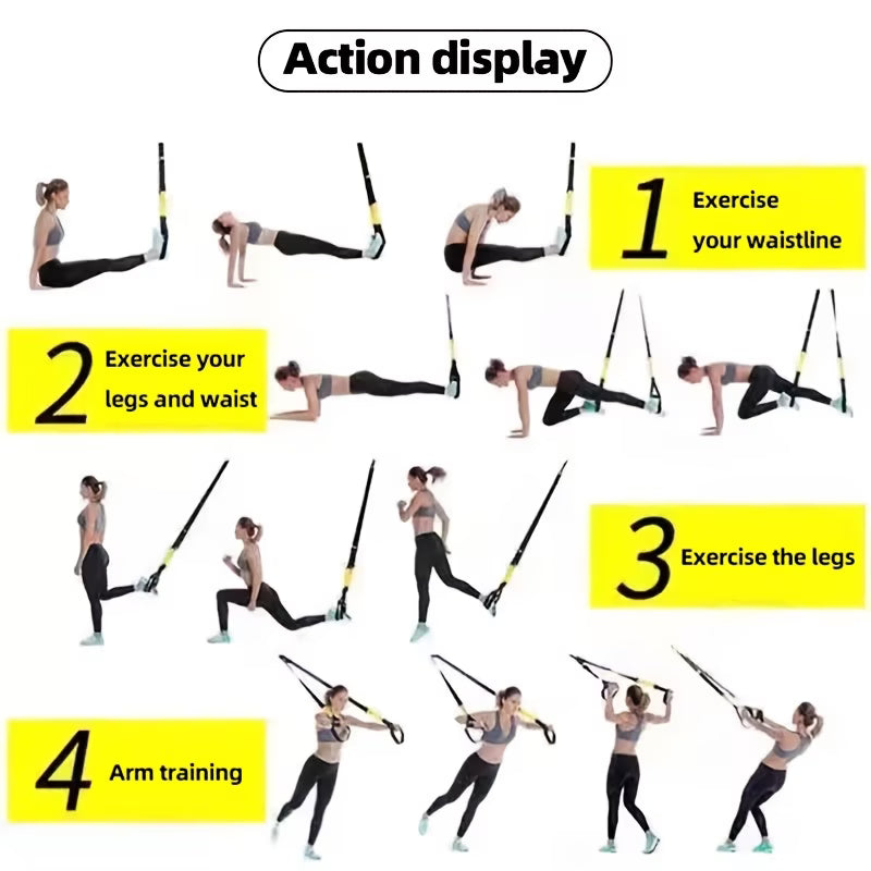 Hanging Training Straps Set