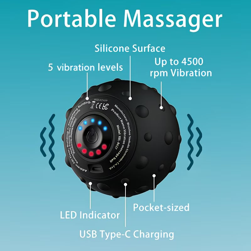 Rechargeable Deep Tissue Vibration Massage Ball