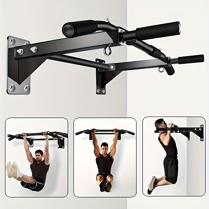 Heavy-Duty Wall Mounted Pull Up Bar System