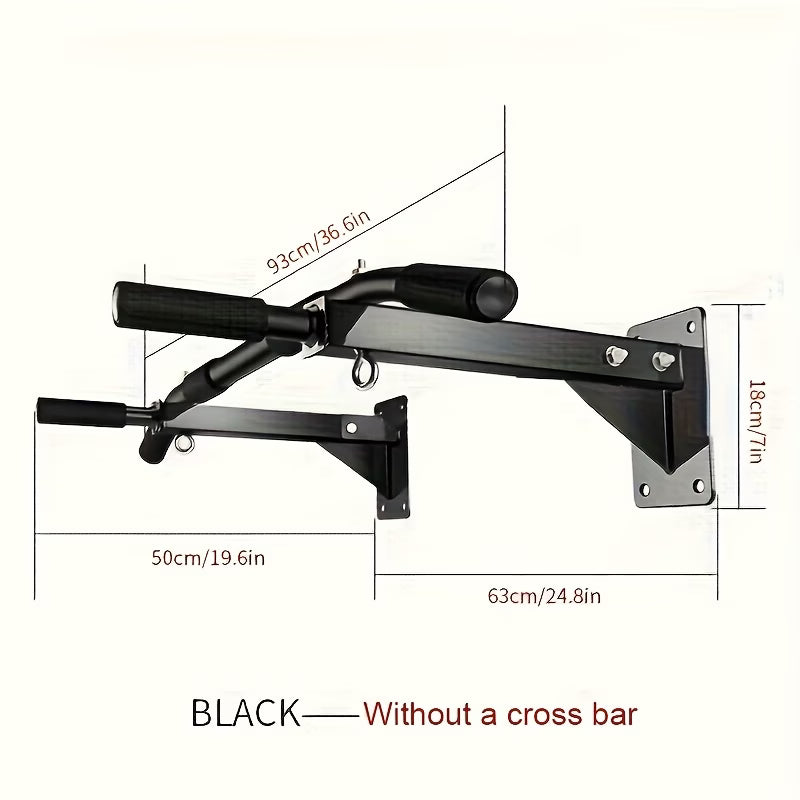 Heavy-Duty Wall Mounted Pull Up Bar System