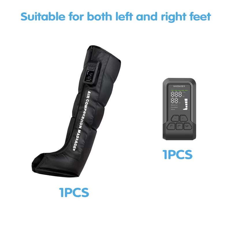 Single or Double Leg Air Wave Compression Leg Massager