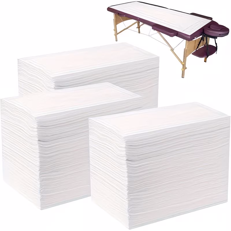 100pc Disposable Spa & Massage Bed Sheets