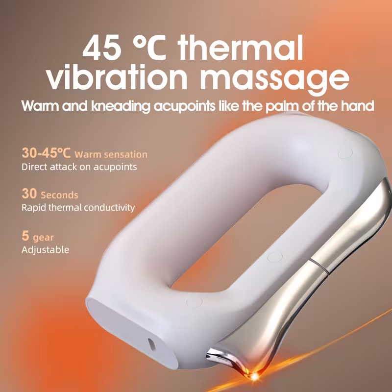 2-in-1 Massage Gun & Fascia Tool Set for Deep Muscle Relief