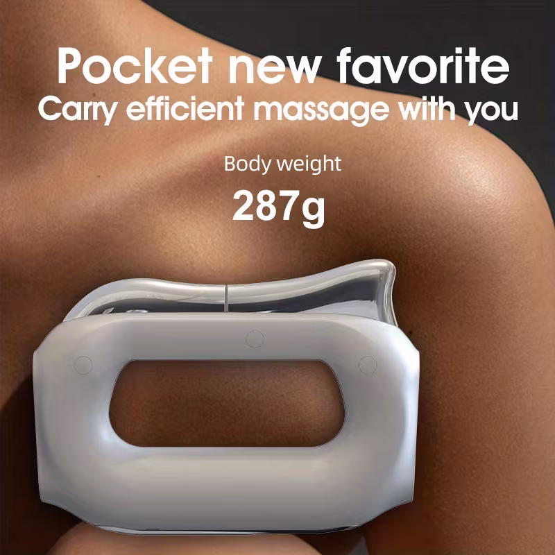 2-in-1 Massage Gun & Fascia Tool Set for Deep Muscle Relief