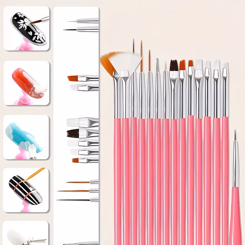 7-in-1 Nail Art Tool Set with UV Lamp & Nail Drill