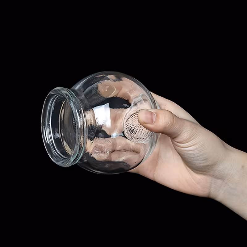 Glass Fire Cupping Therapy Set with Accessories
