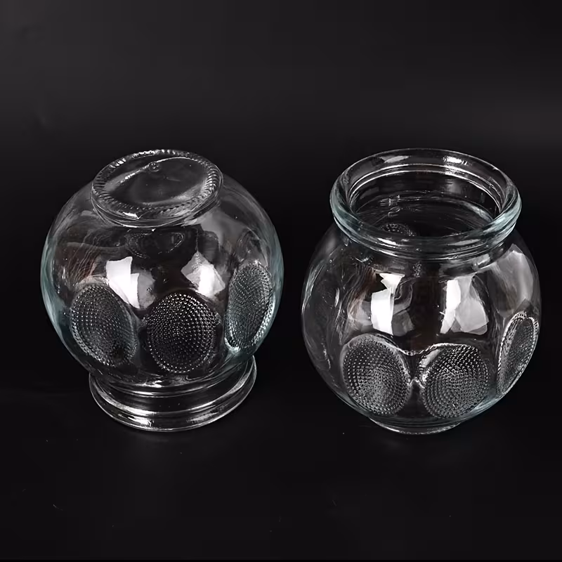 Glass Fire Cupping Therapy Set with Accessories