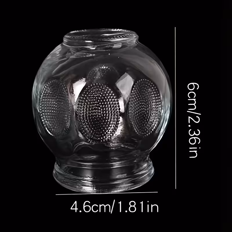 Glass Fire Cupping Therapy Set with Accessories