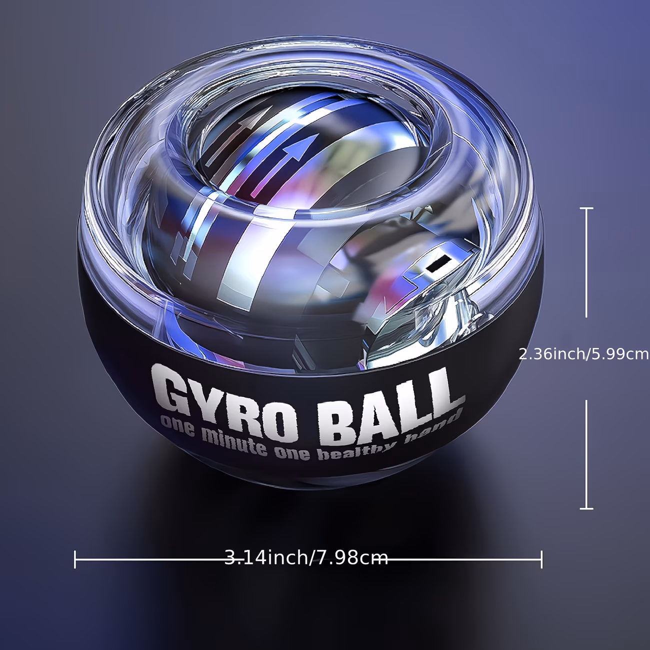 Gyro Ball Wrist & Grip Strength Trainer