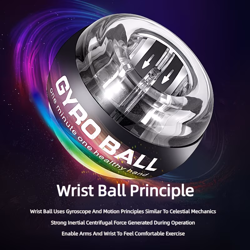 Gyro Ball Wrist & Grip Strength Trainer