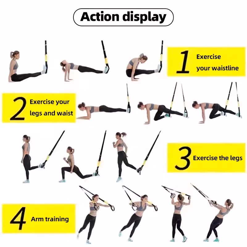 Hanging Training Straps Set