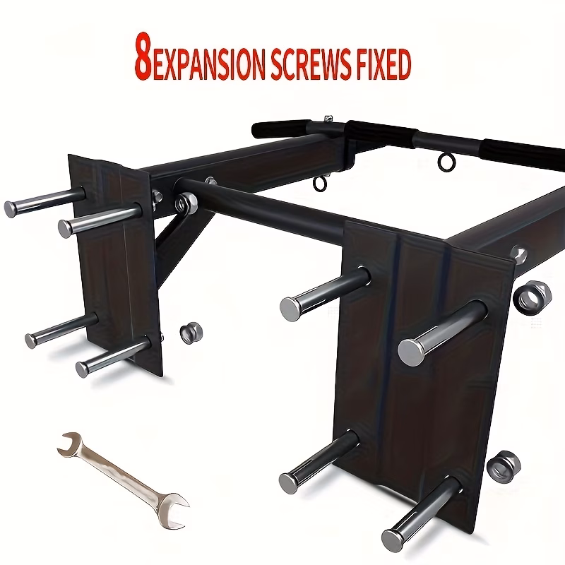 Heavy-Duty Wall Mounted Pull Up Bar System