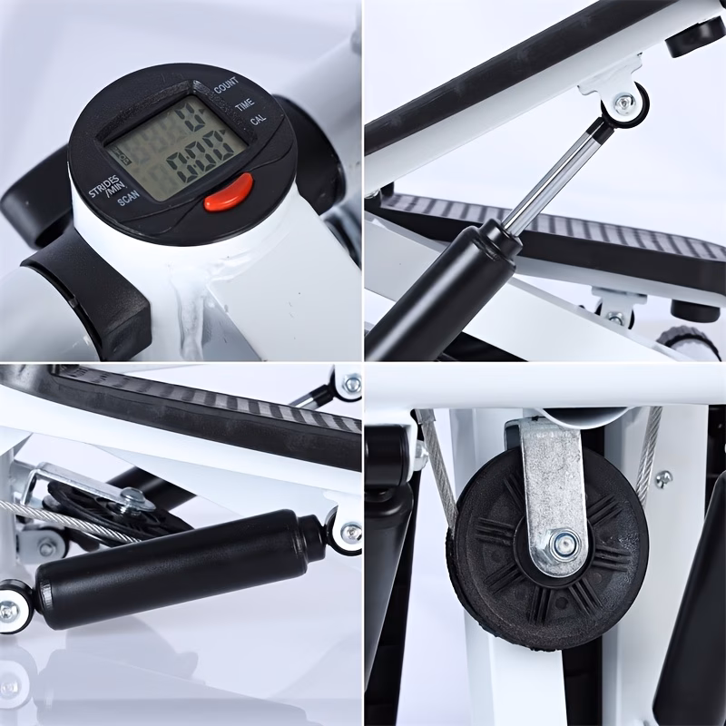 Hydraulic Stepper Machine with Bands - LCD Display
