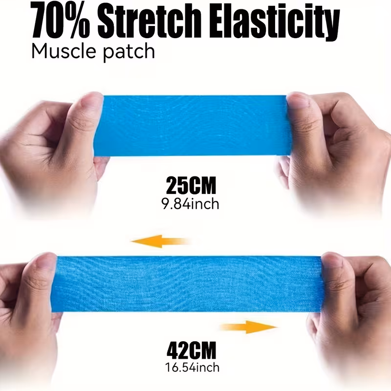 Latex-Free Kinesiology Tape Set (3 Rolls)