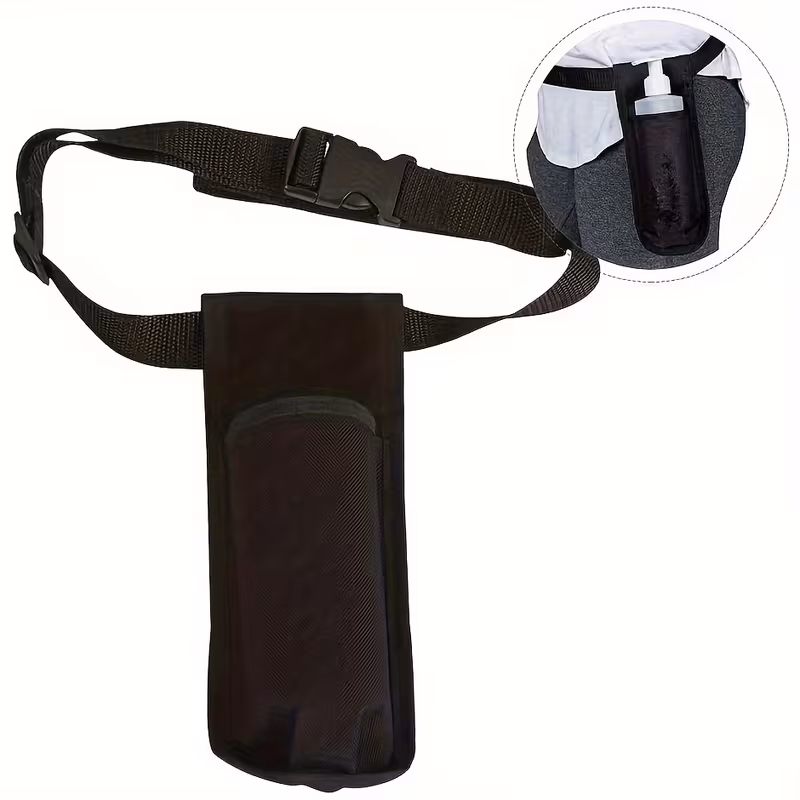 Massage Oil Bottle Waist Holster with Adjustable Belt