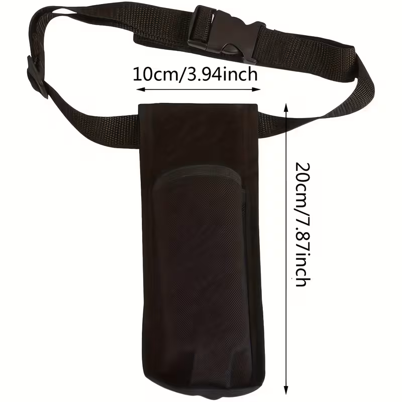 Massage Oil Bottle Waist Holster with Adjustable Belt