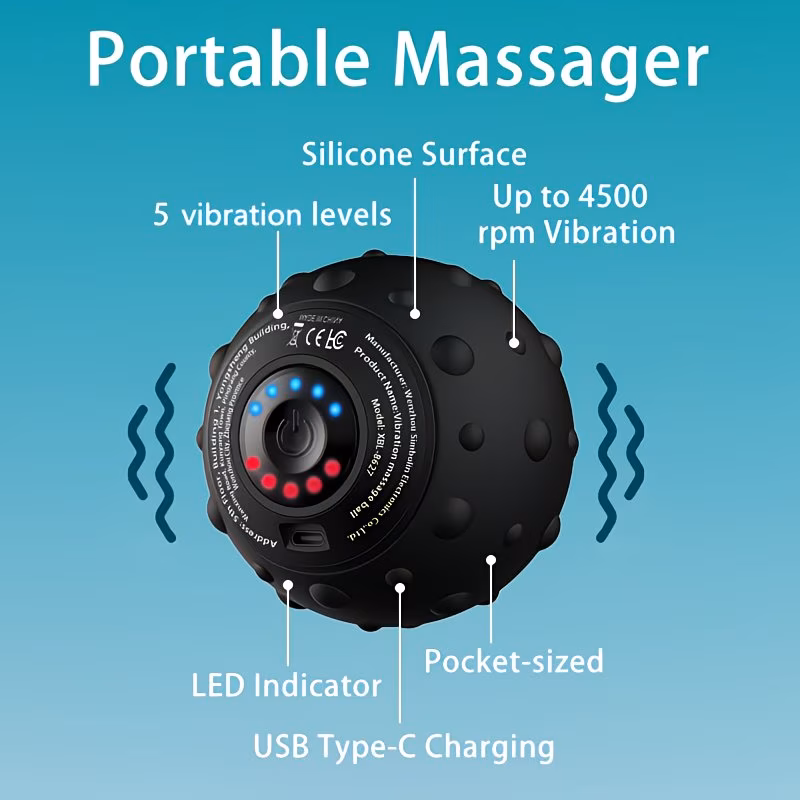 Rechargeable Deep Tissue Vibration Massage Ball
