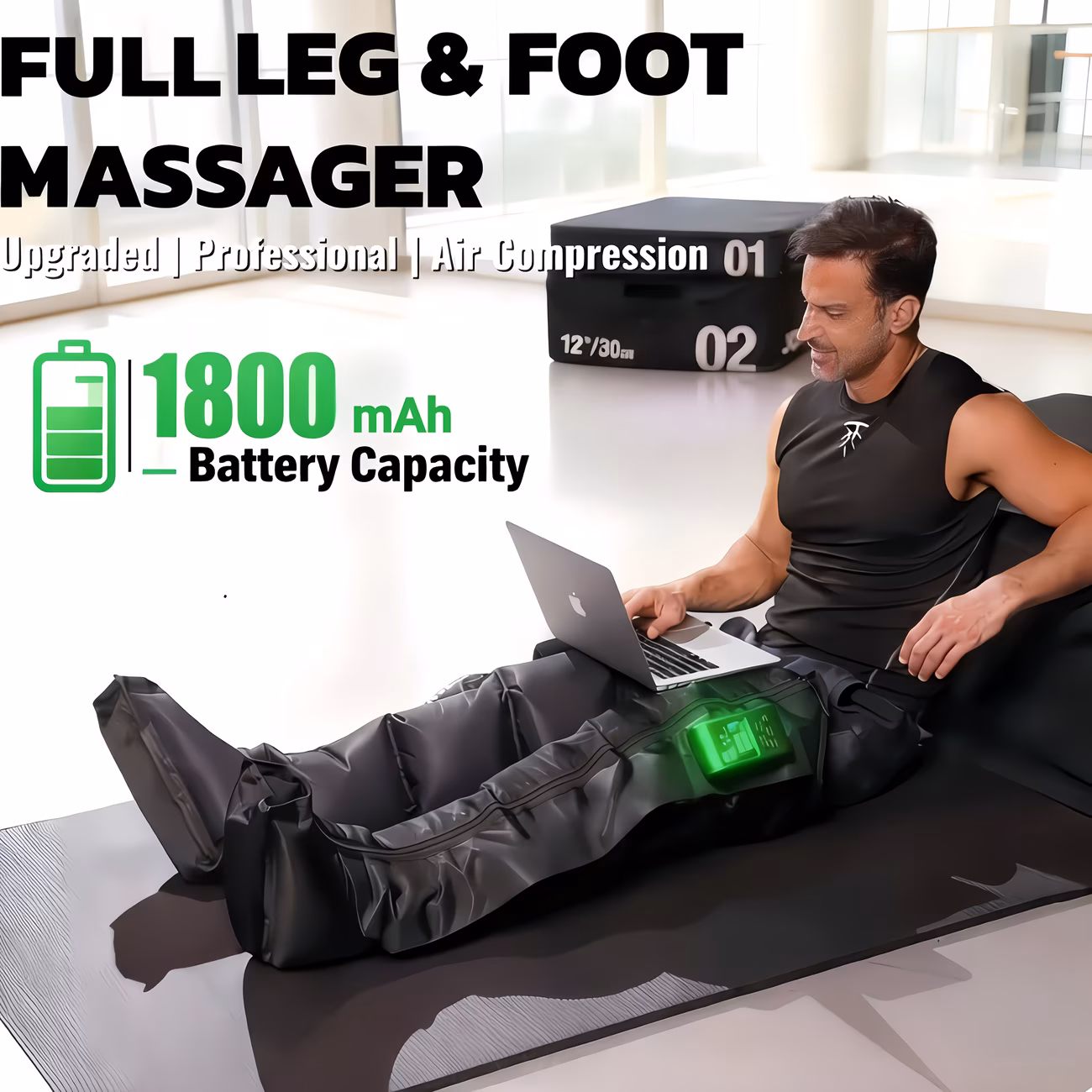Single or Double Air Compression Foot And Leg Massager