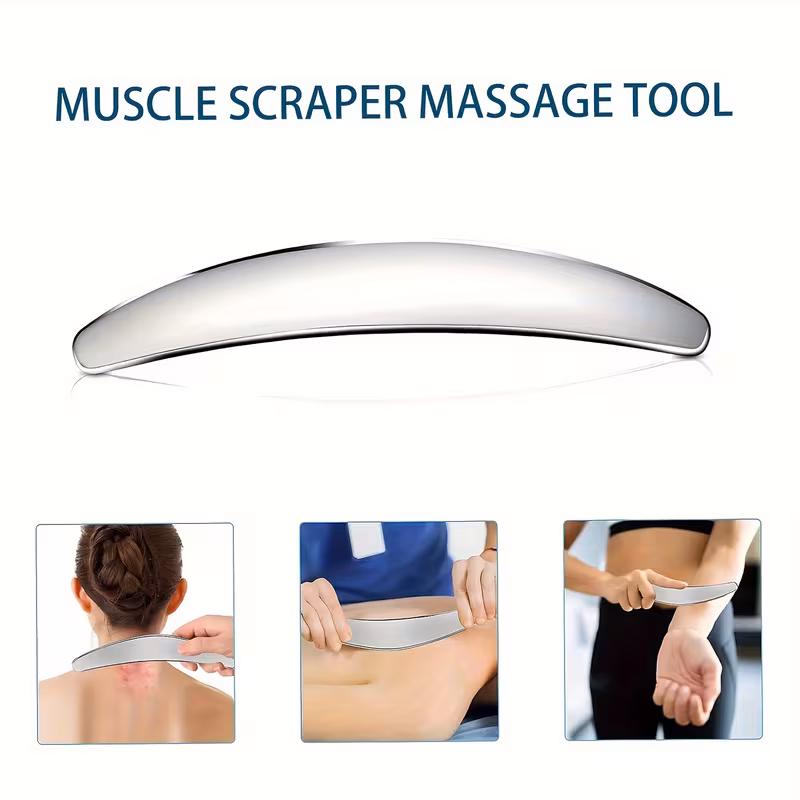 Stainless Steel Gua Sha Muscle Recovery Tools (2 or 3 Piece Set)