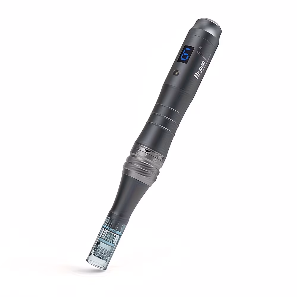 Wireless M8 Derma Pen Microneedling Device with 12 Nano Needle Cartridges