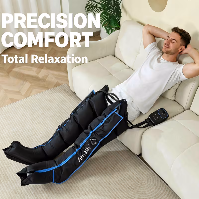 Rechargeable Full Leg Air Compression Massager 2 Pack